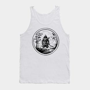 Ne samurai black and white Tank Top